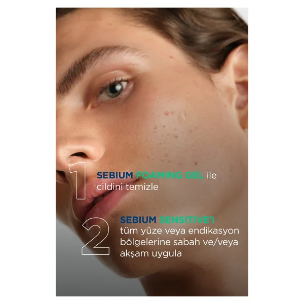 Bioderma Sebium Sensitive 30 Ml Yatıştırıcı Krem - Görsel 6