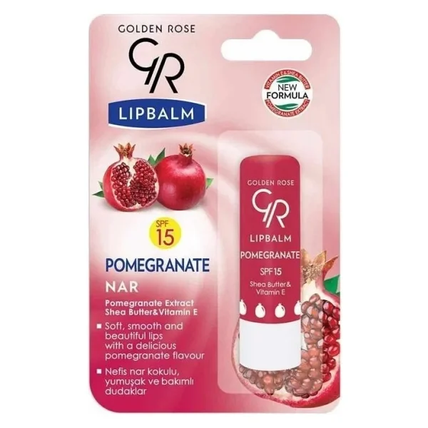 Golden Rose Lip Balm Spf 15 Nar - Görsel 3