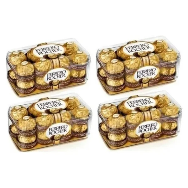 Ferrero Rocher T16 Fındıklı Çikolata 200 Gr 3'lü - Görsel 2