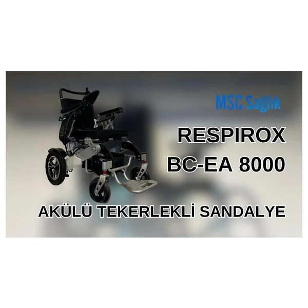 Respirox Bc-Ea8000 Akülü Tekerlekli Sandalye - Görsel 6