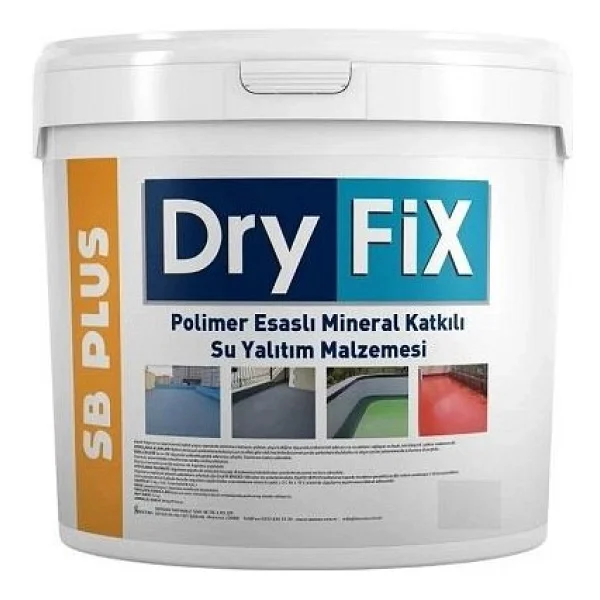 Dryfix Sb Plus Polimer Esaslı Su Yalıtım Malzemesi 18 Kg Beyaz - Görsel 2