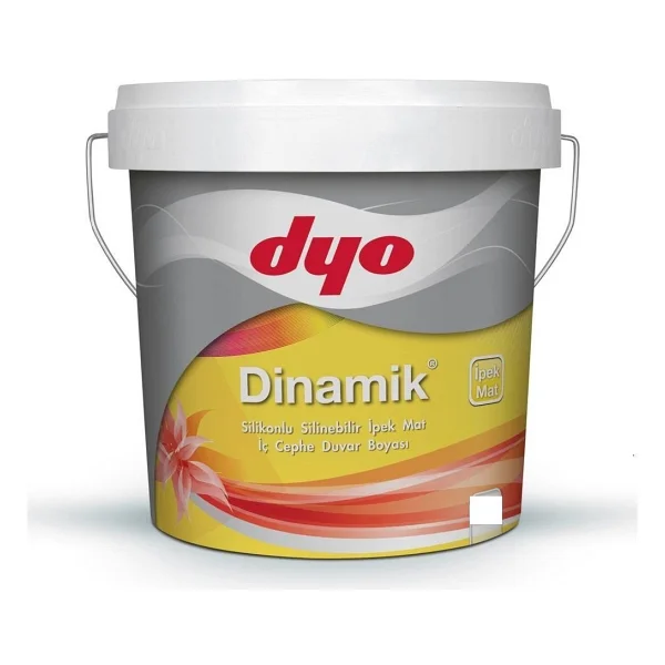 Dyo Dinamik Silikonlu İpek Mat 2.5 Lt İç Cephe Boyası- Beyaz - Görsel 2