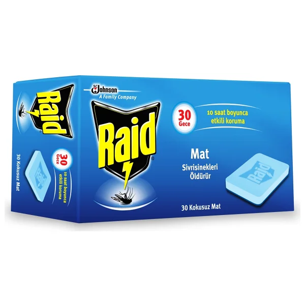 Raid Elektro Mat Kokusuz Tablet 30'lu - Görsel 6