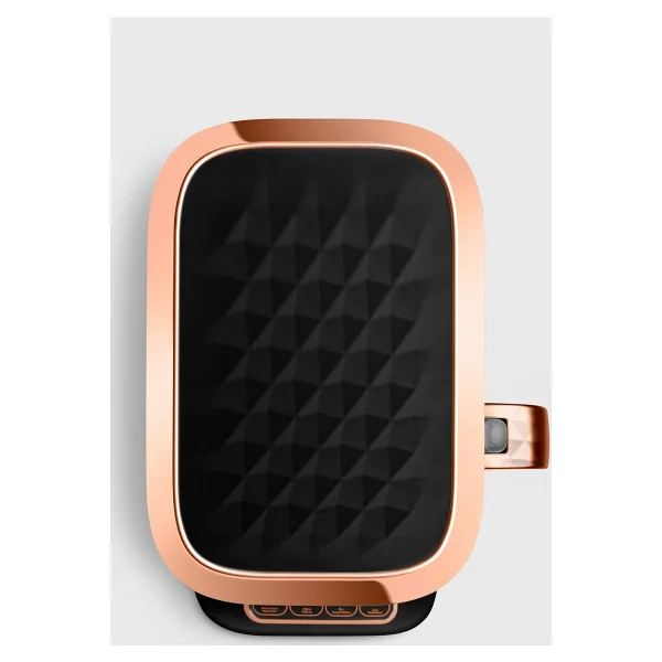 Karaca Çaysever Robotea Pro Quartz 4in1 2500 W Black Copper Konuşan Cam Demlikli Çay Makinesi - Görsel 5