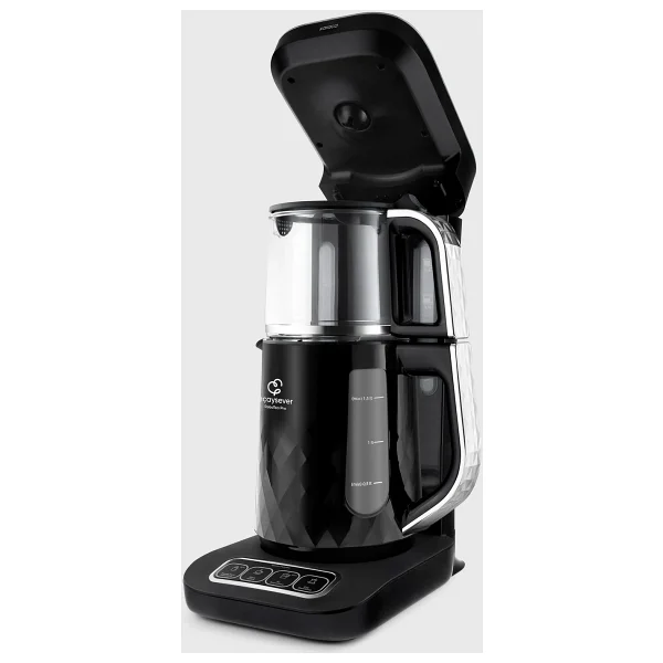 Karaca Çaysever Robotea Pro Quartz 4in1 2500 W Konuşan Cam Demlikli Çay Makinesi - Görsel 4