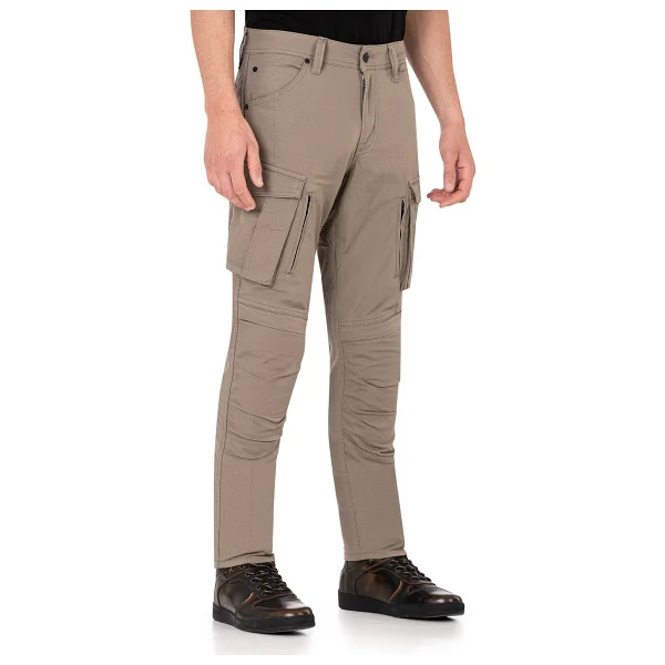 The Biker Jeans Truva Cargo Beige Erkek Motosiklet Pantolonu - Görsel 10