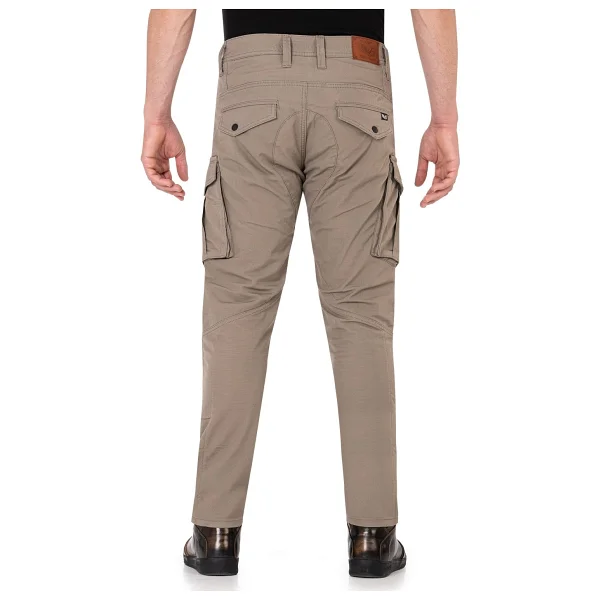 The Biker Jeans Truva Cargo Beige Erkek Motosiklet Pantolonu - Görsel 4