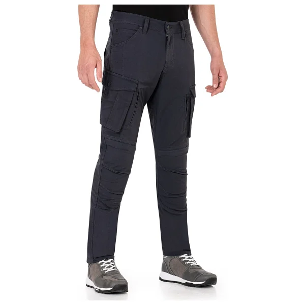 The Biker Jeans Truva Cargo Black Erkek Motosiklet Pantolonu - Görsel 9