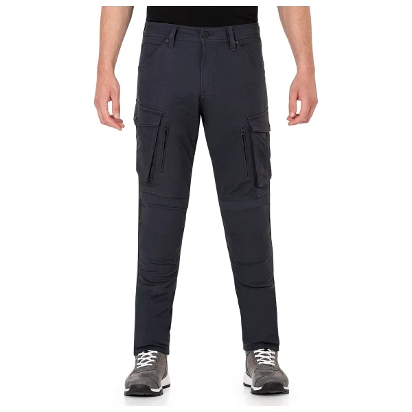 The Biker Jeans Truva Cargo Black Erkek Motosiklet Pantolonu - Görsel 2