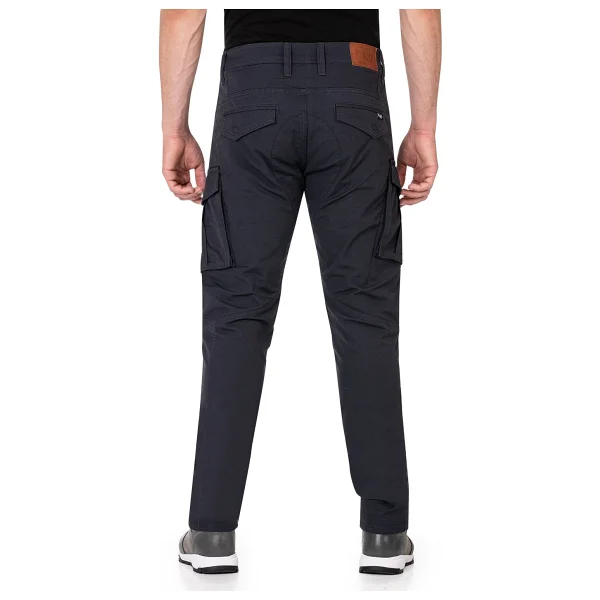 The Biker Jeans Truva Cargo Black Erkek Motosiklet Pantolonu - Görsel 4
