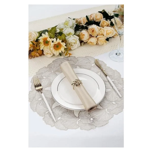 Digithome 6'lı Amerikan Servisi Supla Yuvarlak Gold 38 Cm - Acr-626/20 - Görsel 7