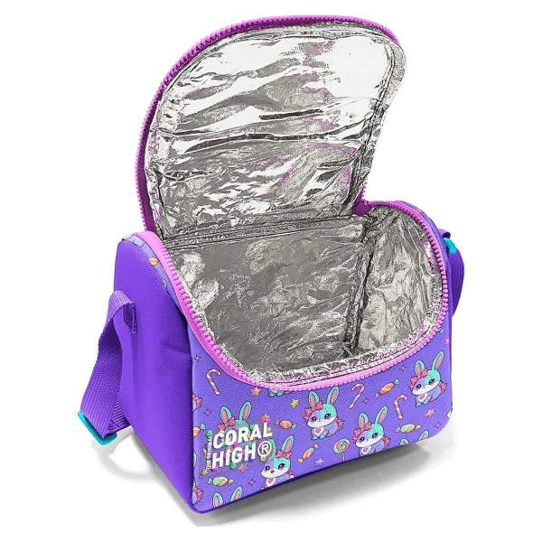 Coral High 37155 Tavşan Desenli Termoslu Beslenme Çantası - Görsel 4