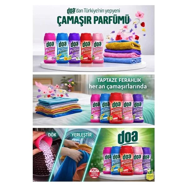Doa Granül Çamaşır Parfümü 210 Gr - Görsel 3