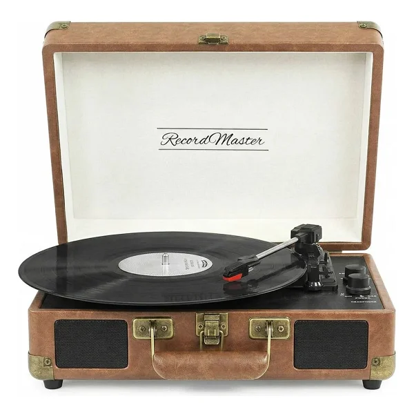 Record Master St14012 Kahverengi Çantalı Retro Pikap - Görsel 7