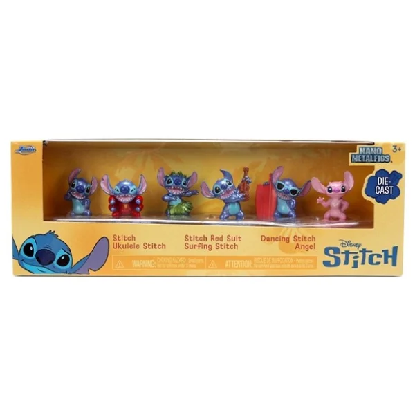 Jada Stitch Nano 6'lı Diorama Figür Paketi - Görsel 4