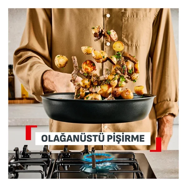 Tefal Experience Fusion Core 9x 28 Cm Wok Tava - Görsel 7