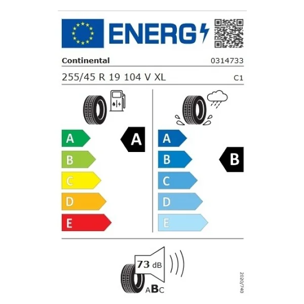 Continental Ecocontact 6 255/45 R19 104v XL Vol Yaz Lastiği - 2026 - Görsel 2