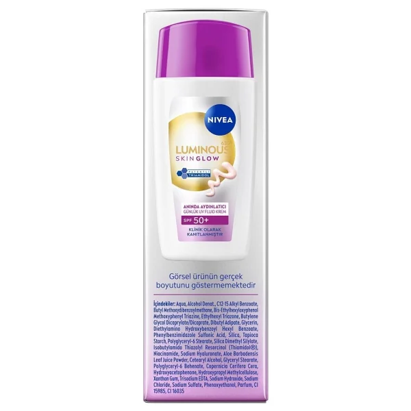 Nivea Luminous630 Skin Glow Fluid 40 Ml 50 Faktör Güneş Kremi - Görsel 7