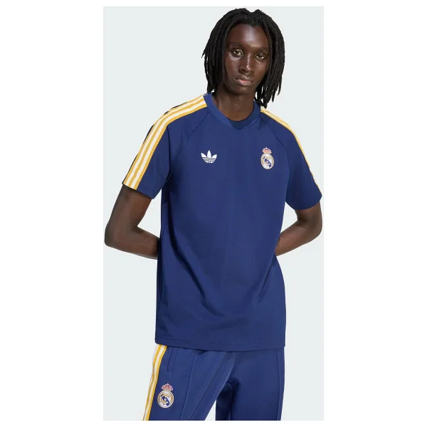 Adidas Real Madrid Originals Ke3848 Kısa Kollu Bisiklet Yaka Erkek Tişört - Görsel 7