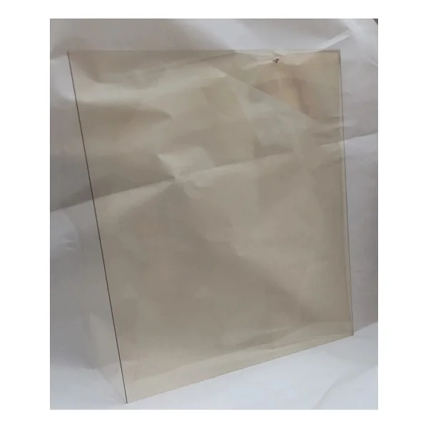 60 X 60 Yüksek Isıya Dayanıklı Şömine Kuzine Soba Camı 4 Mm - Seramik Cam (Bal Rengi, Şeffaf) - Görsel 7