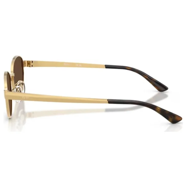 Ray-Ban 3774d 001/73 Arista Gold-Dark Brown Güneş Gözlüğü - Görsel 2