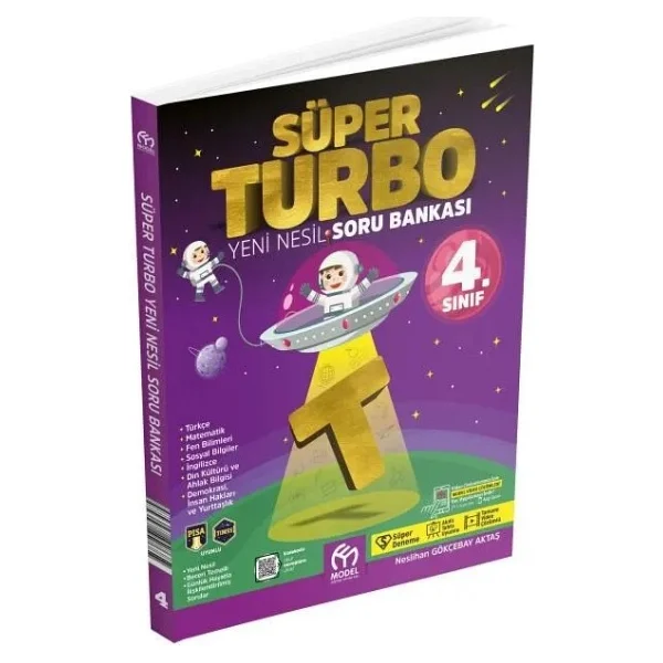 Model Eğitim Yayınları - 4. Sınıf Süper Turbo Yeni Nesil Soru Bankası - Görsel 3