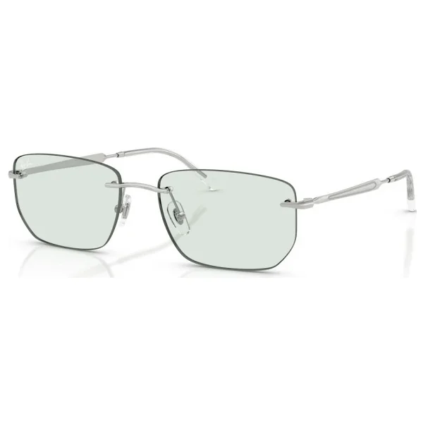 Ray-Ban 3768 003/M1 Silver-Emerald Güneş Gözlüğü - Görsel 8