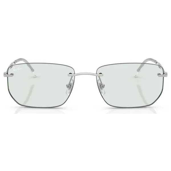 Ray-Ban 3768 003/M1 Silver-Emerald Güneş Gözlüğü - Görsel 3