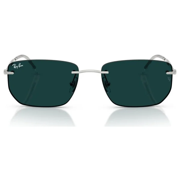 Ray-Ban 3768 003/M1 Silver-Emerald Güneş Gözlüğü - Görsel 4