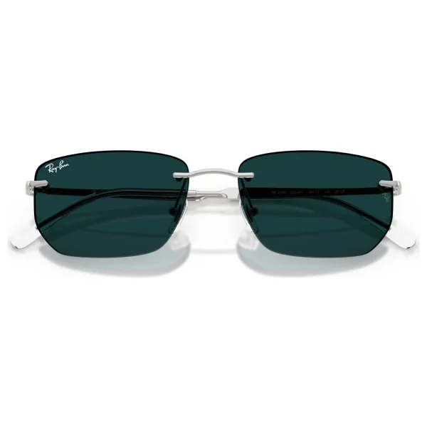 Ray-Ban 3768 003/M1 Silver-Emerald Güneş Gözlüğü - Görsel 7