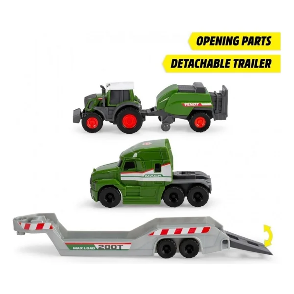 Dickie Fendt Micro Farm Kamyon 203735006 - Görsel 4