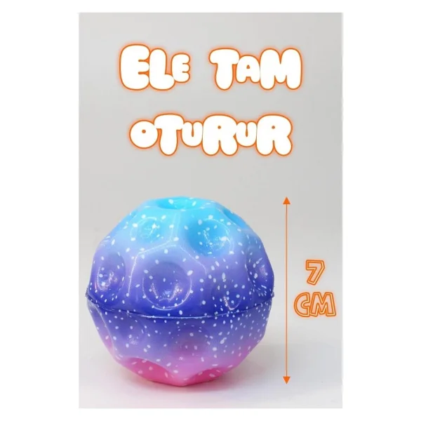 Nw Nessiworld Bsf-101 Moonball Ay Topu Işıklı 70mm -Cns - Görsel 5