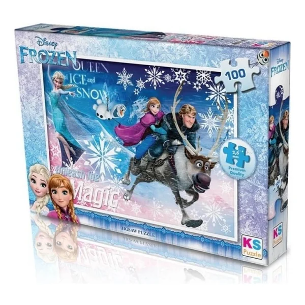 Ks Games Frozen Puzzle 100 Parça Frz714 - Görsel 3