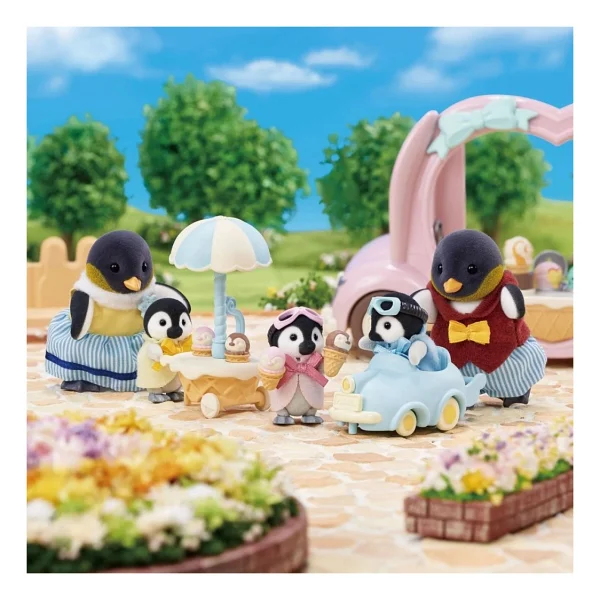 Sylvanian Families Penguen Bebekler Araba Keyfi 5695 - Görsel 5