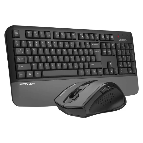 A4 Tech Fg2500s Plus Gri Kablosuz Klavye Mouse Seti - Görsel 6