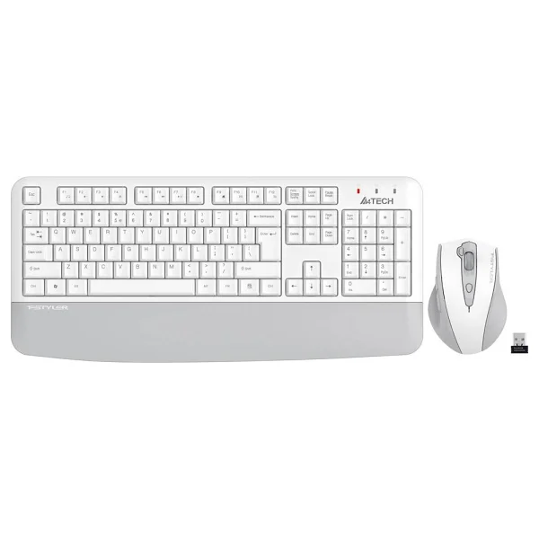 A4 Tech Fg2500s Plus Beyaz Kablosuz Klavye Mouse Seti - Görsel 3
