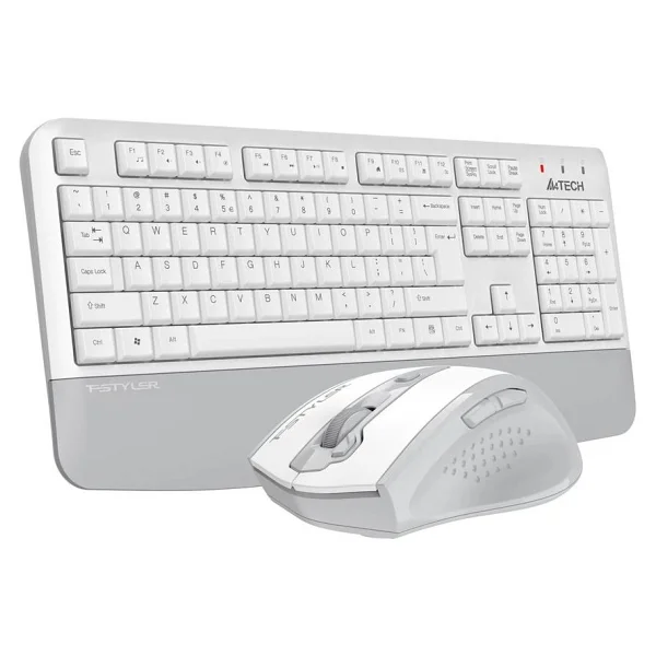A4 Tech Fg2500s Plus Beyaz Kablosuz Klavye Mouse Seti - Görsel 2