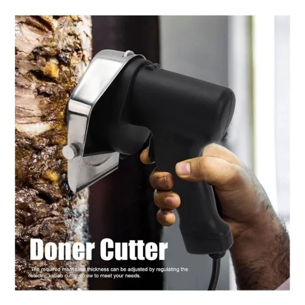 Vosco Elektrikli Döner Kesme Makinası Çift Bıçaklı - Görsel 4