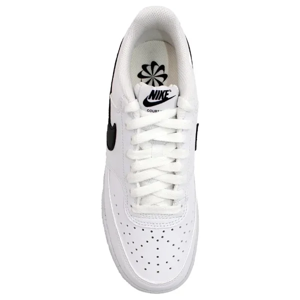 Nike Court Vision Low Nn Dh3158-101 Beyaz-Siyah Kadın Spor Ayakkabı - Görsel 2