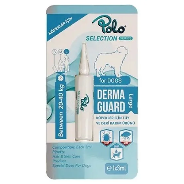 Polo Köpek Parazit Tüy Deri Bakım Ürünü Large 3ml 20-40 Kg Skt:04/2027 - Görsel 2