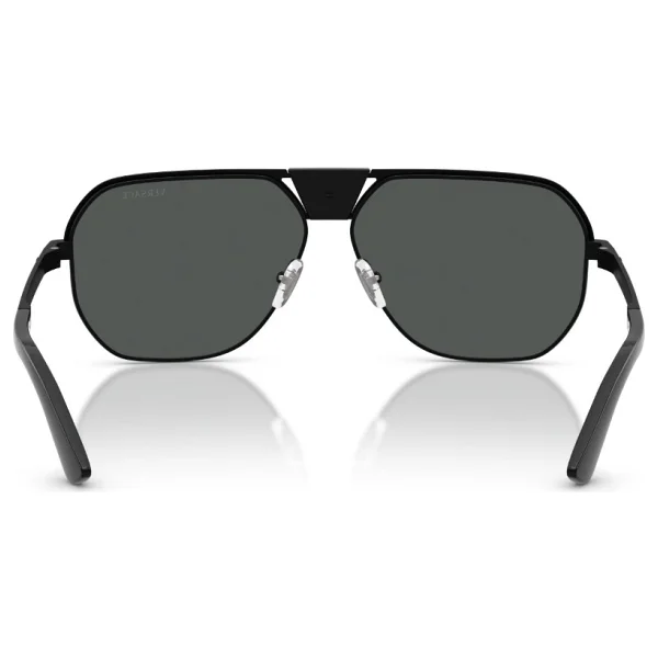 Versace Ve2294 126187 Matte Black-Dark Grey Erkek Güneş Gözlüğü - Görsel 3