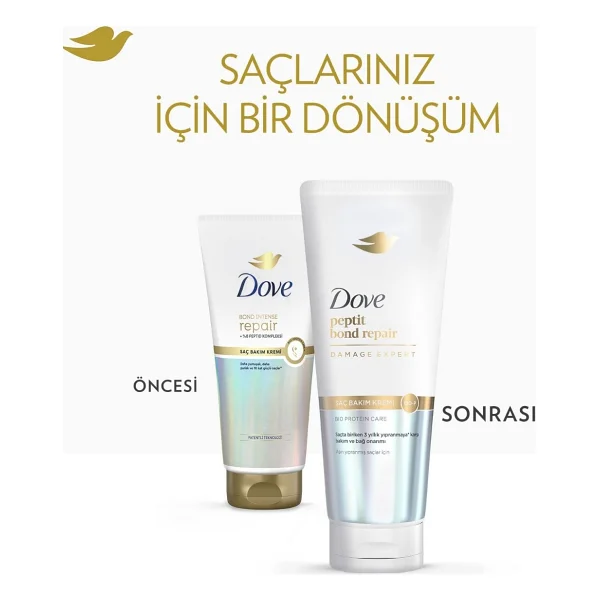 Dove Peptit Bond Repair 250 Ml Saç Kremi - Görsel 5
