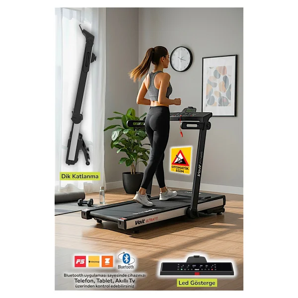 Voit Ultrafit Katlanabilir Koşu Bandı - Görsel 2