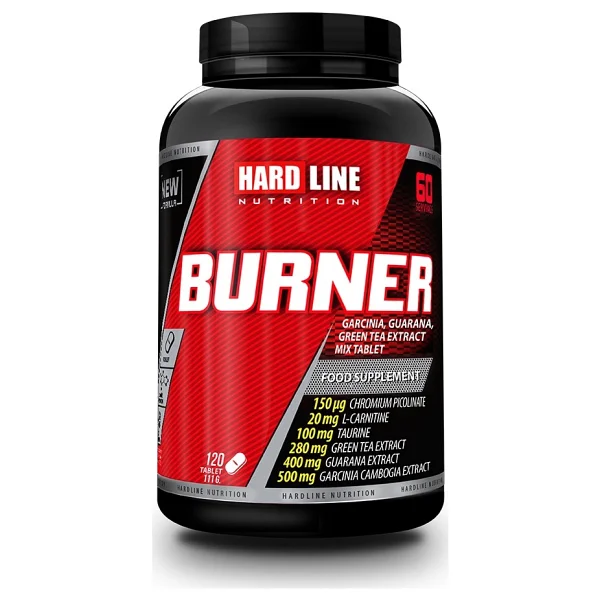 Hardline Nutrition Burner 120 Tablet - Görsel 3
