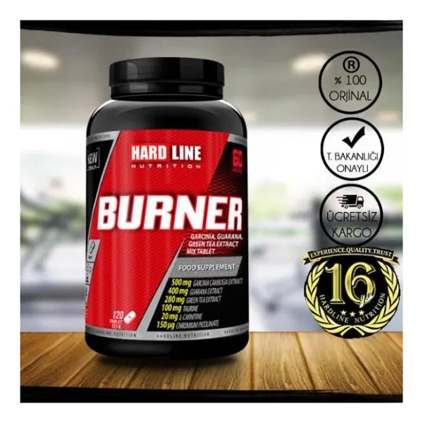 Hardline Nutrition Burner 120 Tablet - Görsel 5