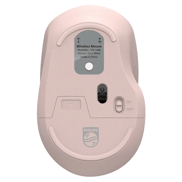 Philips Spk7448 Pembe Sessiz Optik Kablosuz Mouse - Görsel 9