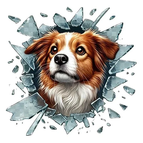 Fulcar Australian Shepherd Araç Stickerı - Görsel 4
