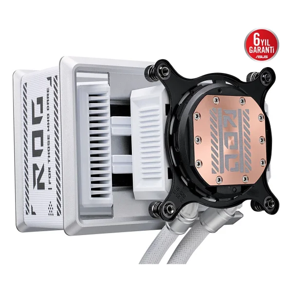 Asus Rog Ryuo Iv 360 Argb 360 Mm Beyaz İşlemci Sıvı Soğutucu - Görsel 5