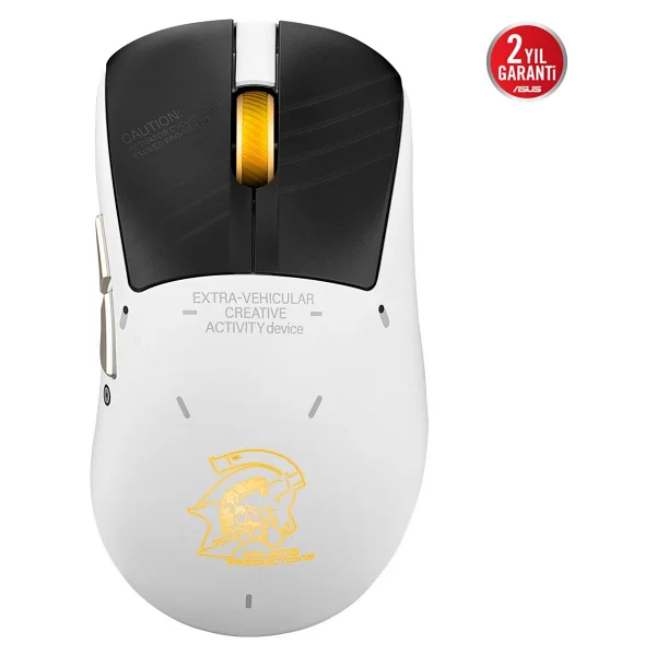 Asus Rog Keris Iı Origin-Kjp Şarjlı Ergonomik Optik Kablolu/Kablosuz Oyuncu Mouse - Görsel 4