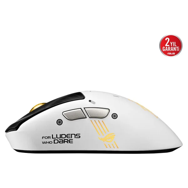 Asus Rog Keris Iı Origin-Kjp Şarjlı Ergonomik Optik Kablolu/Kablosuz Oyuncu Mouse - Görsel 6
